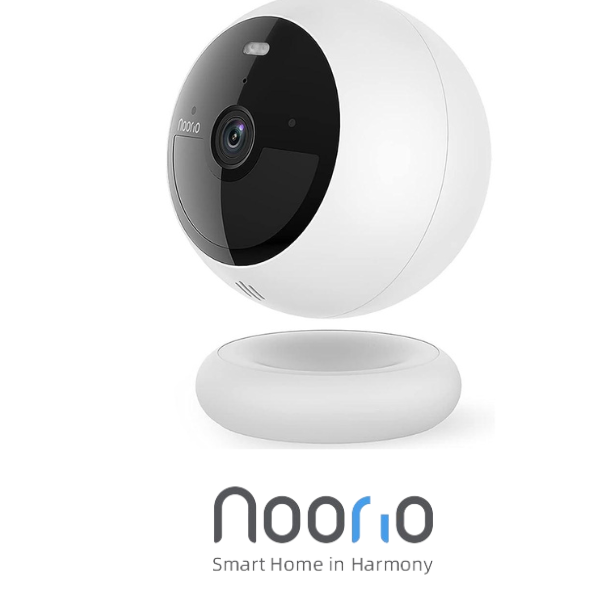 Image of Noorio camera with logo underneath